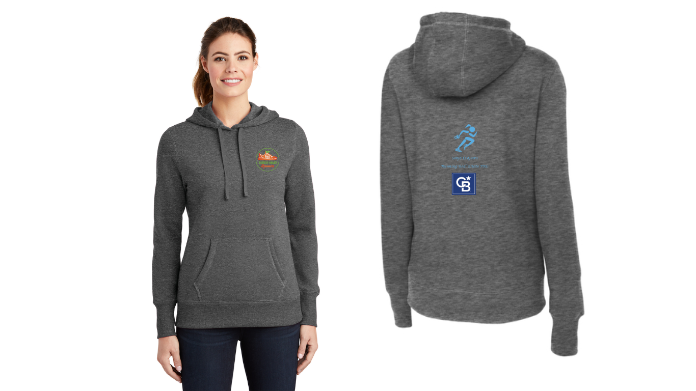 Ladies Pullover Hooded Sweatshirt